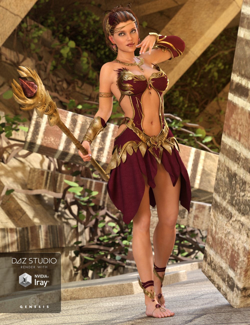 Circe Outfit Textures Circe Outfit Textures by: OziChick, 3D Models by Daz 3D