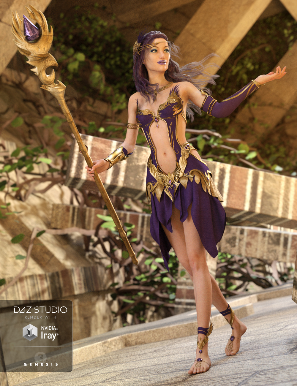 Circe Outfit Textures by: OziChick, 3D Models by Daz 3D