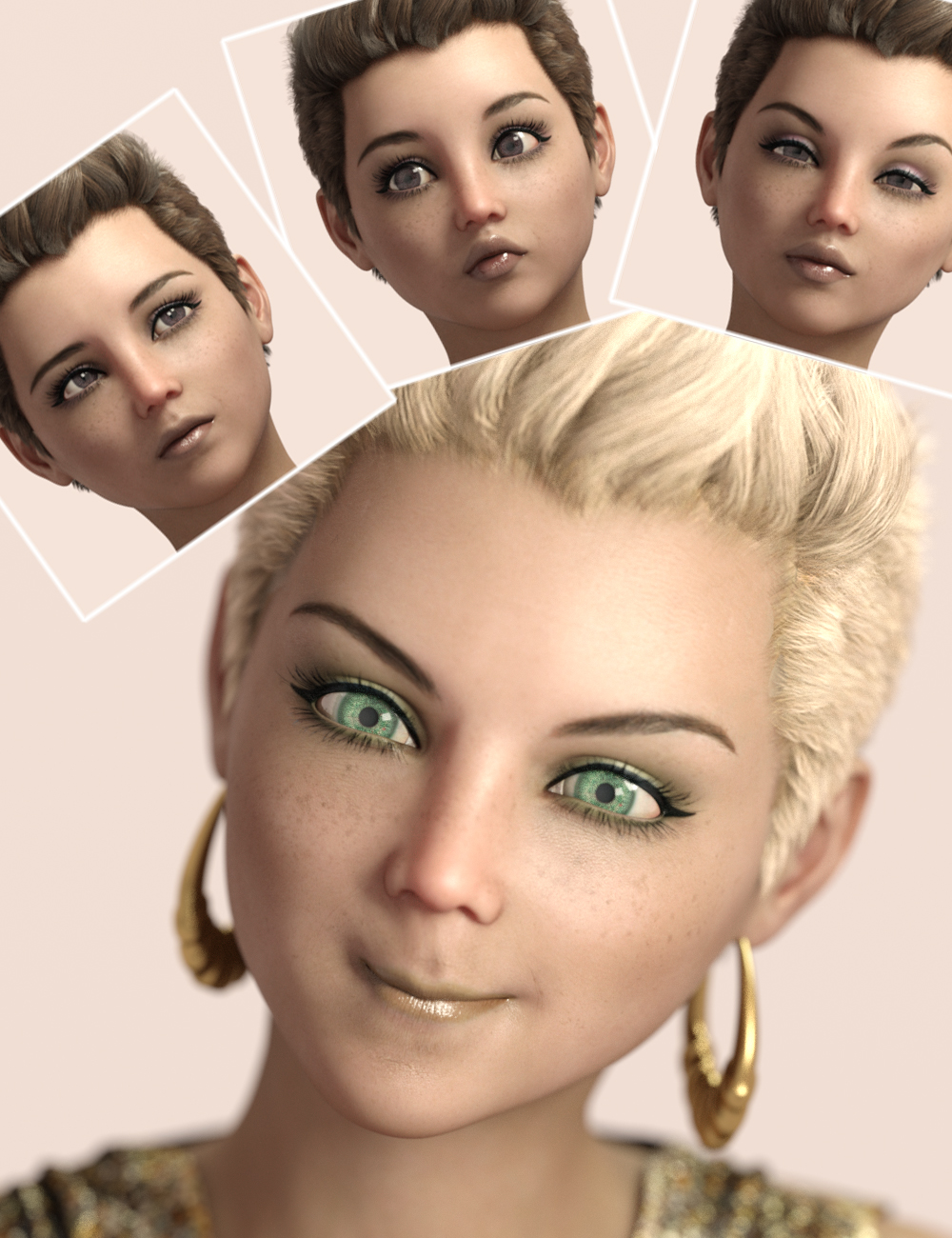 RealGirl Expressions for Genesis 3 Female(s) by: QT168, 3D Models by Daz 3D