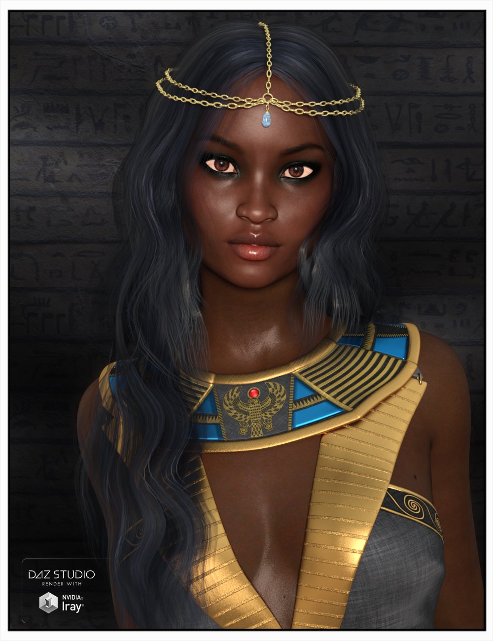 Egyptian Mega Bundle Characters Outfits Hair Poses And Lights Daz 3d 