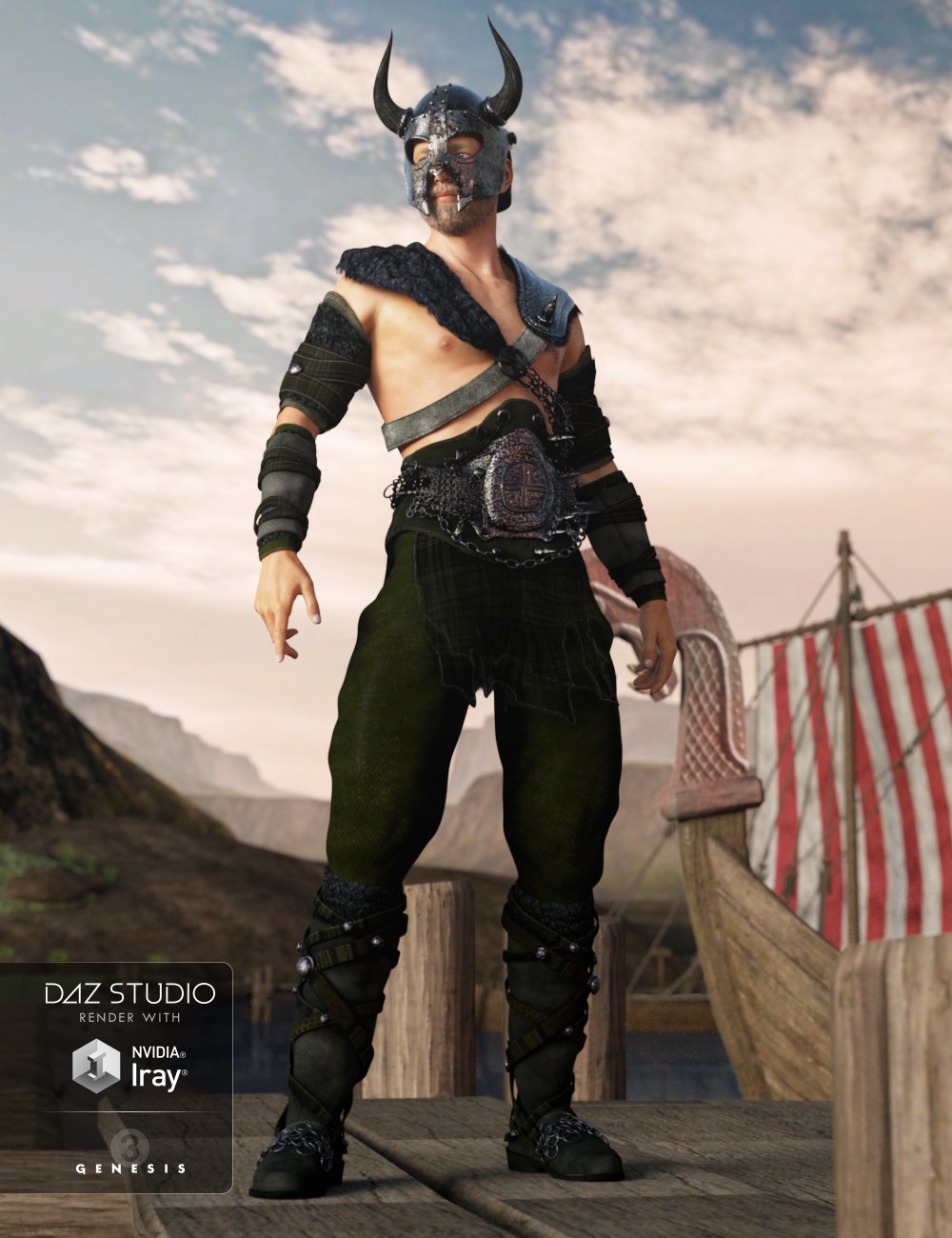 Norseman for Genesis 3 Male(s)