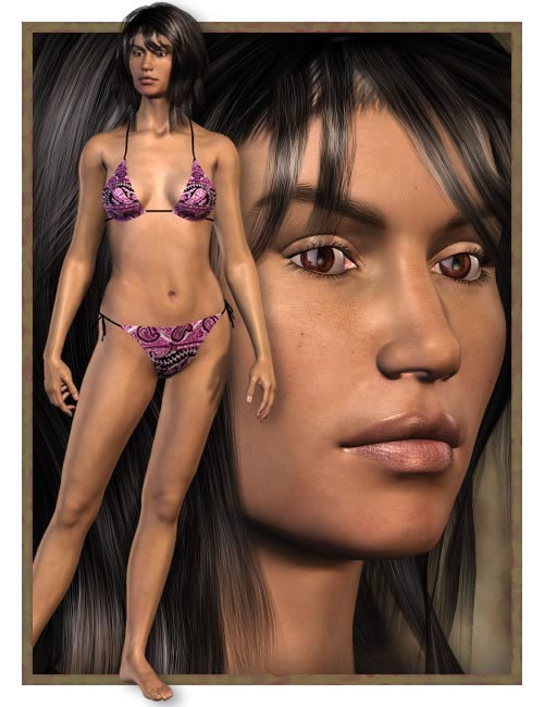International Beauties Skin Texture 3 by: , 3D Models by Daz 3D