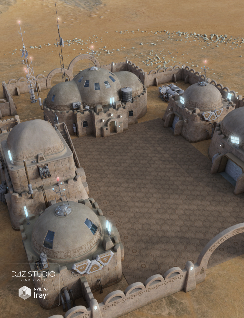 New Colony Props by: petipet, 3D Models by Daz 3D