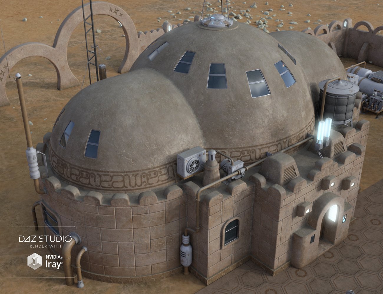 New Colony Props New Colony Props by: petipet, 3D Models by Daz 3D