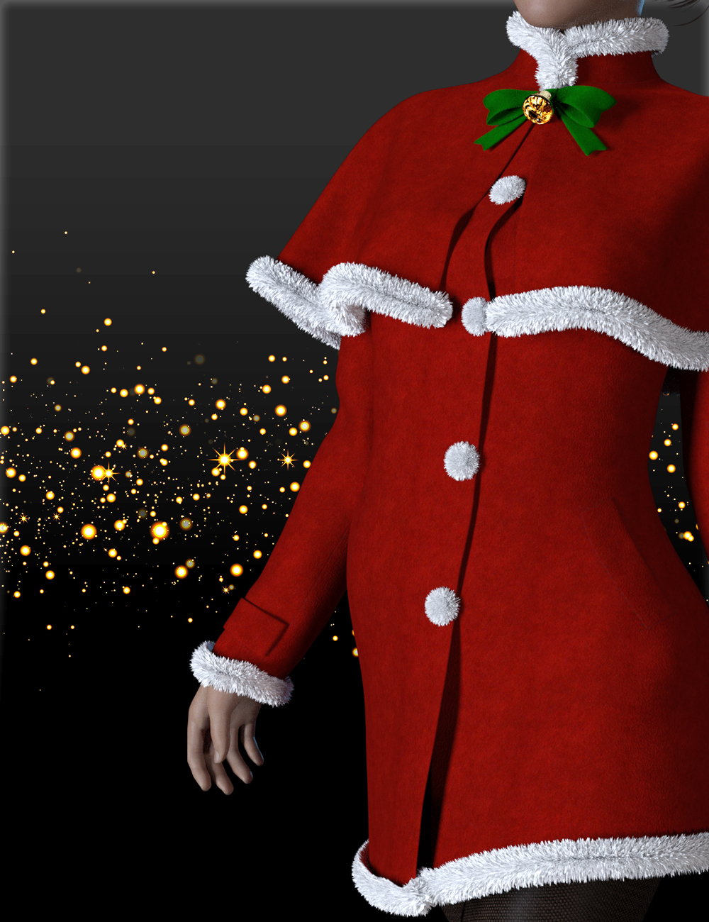 H&C Christmas Costumes for Genesis 3 Female(s) by: IH Kang, 3D Models by Daz 3D