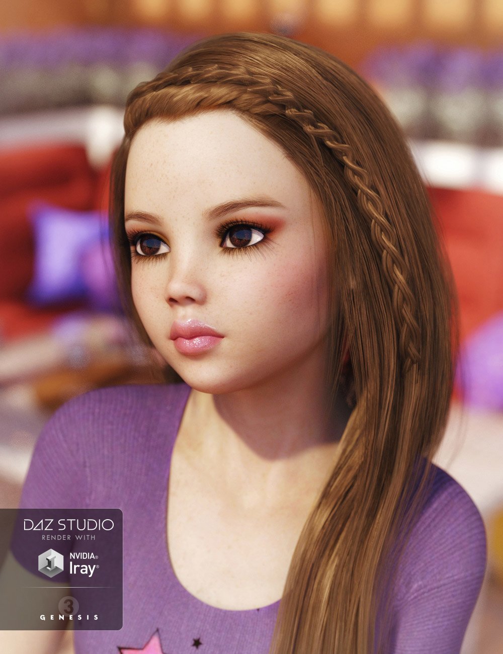 Camdyn Tween Julie 7 by: 3DSublimeProductionsSabby, 3D Models by Daz 3D