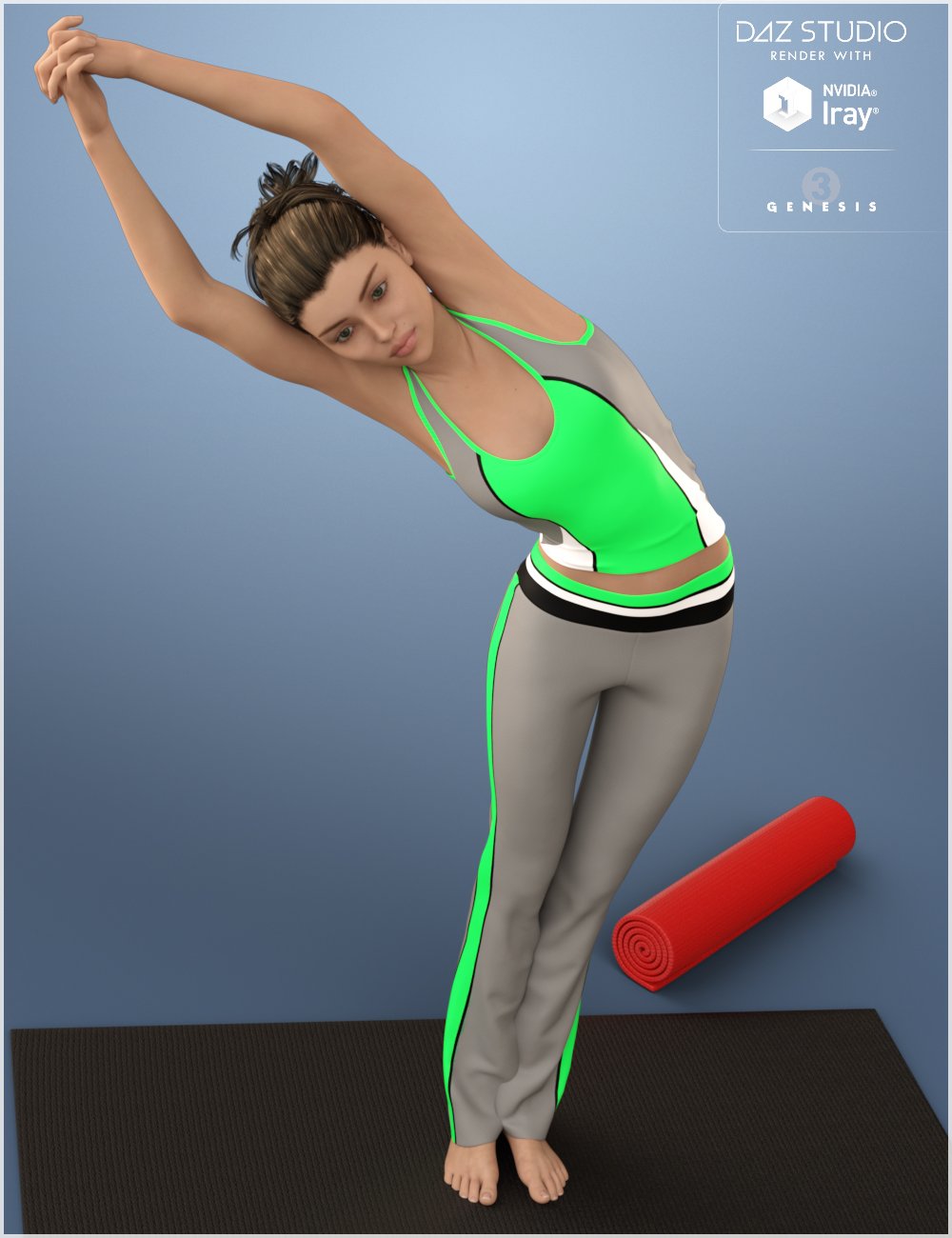 Yoga for Genesis 3 Female(s) Yoga for Genesis 3 Female(s) by: Nikisatez, 3D Models by Daz 3D