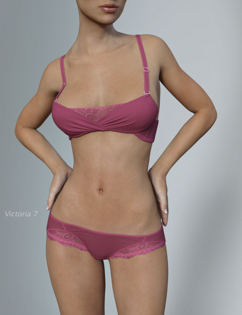Hongyu's Maiden 5 Lingerie for Genesis 3 Female(s) by: hongyu, 3D Models by Daz 3D