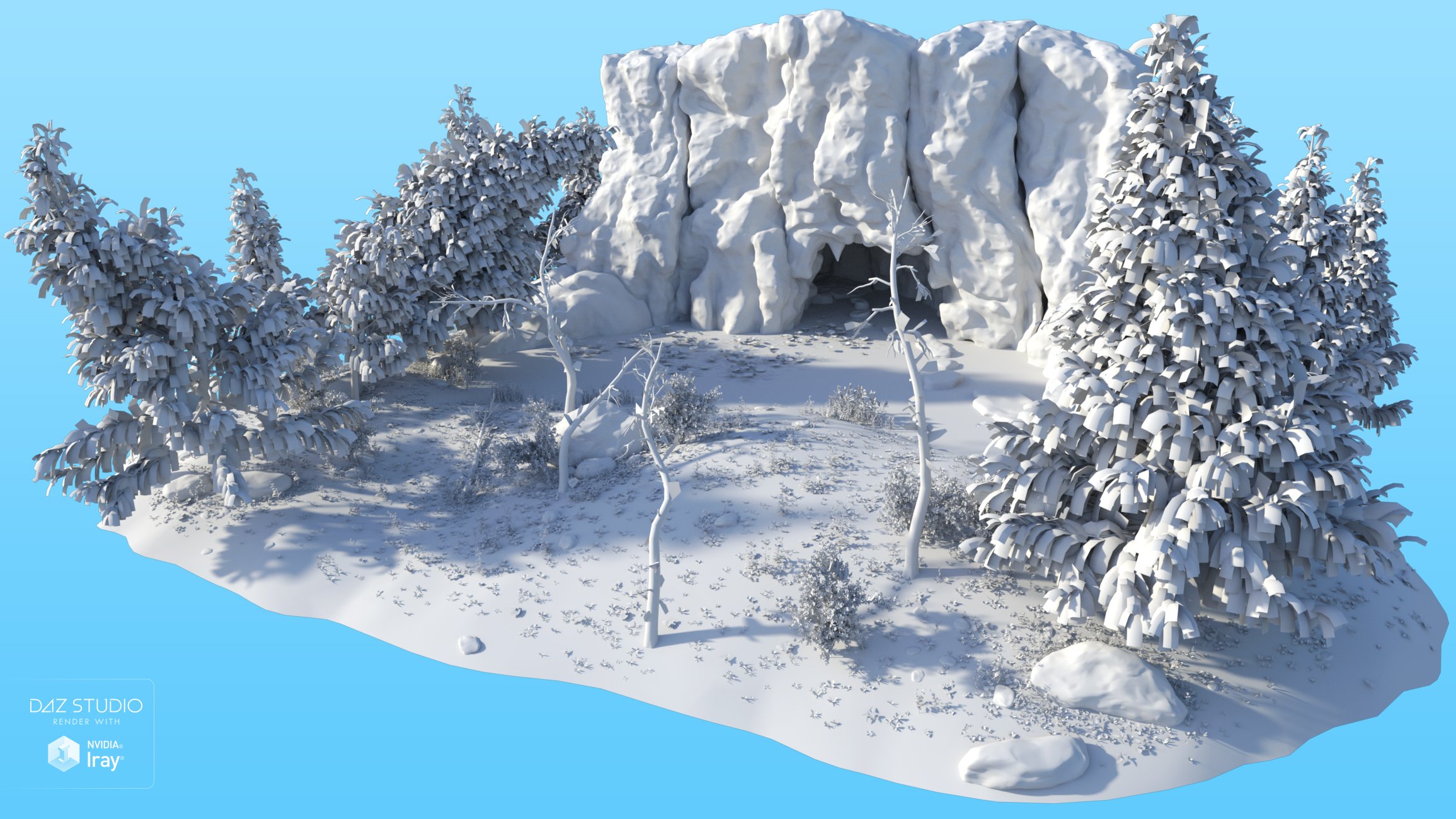 Nature - Grotto Nature - Grotto by: Andrey Pestryakov, 3D Models by Daz 3D