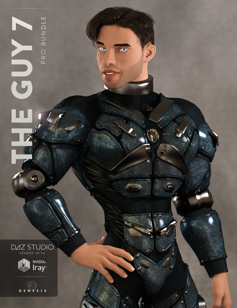 The Guy 7 Pro Bundle by: , 3D Models by Daz 3D