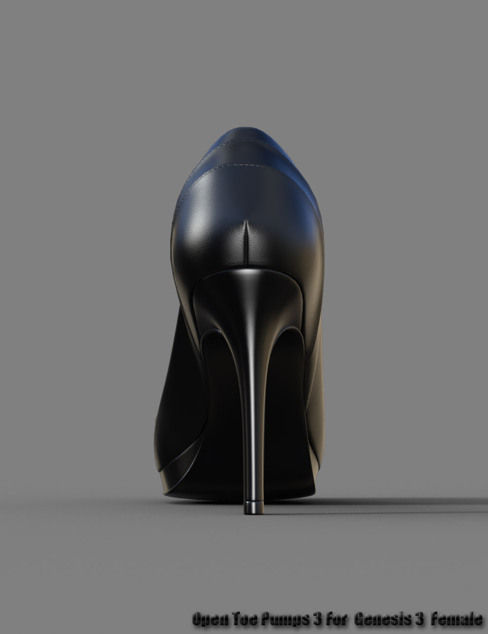 Open Toe Pumps 3 for Genesis 3 Female(s) by: dx30, 3D Models by Daz 3D