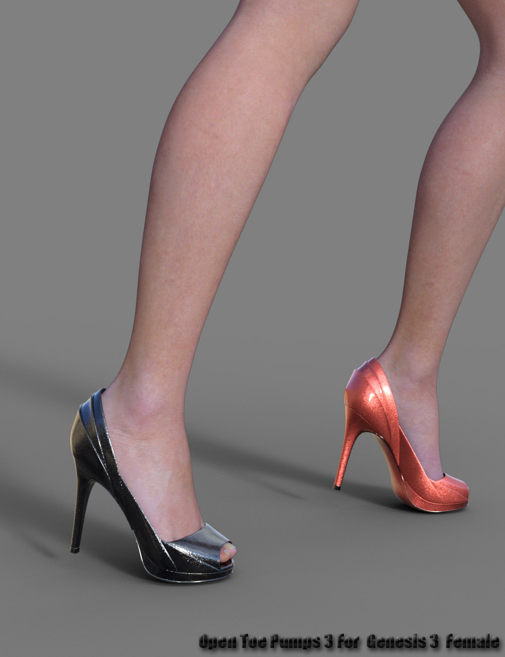 Open Toe Pumps 3 for Genesis 3 Female(s) Open Toe Pumps 3 for Genesis 3 Female(s) by: dx30, 3D Models by Daz 3D