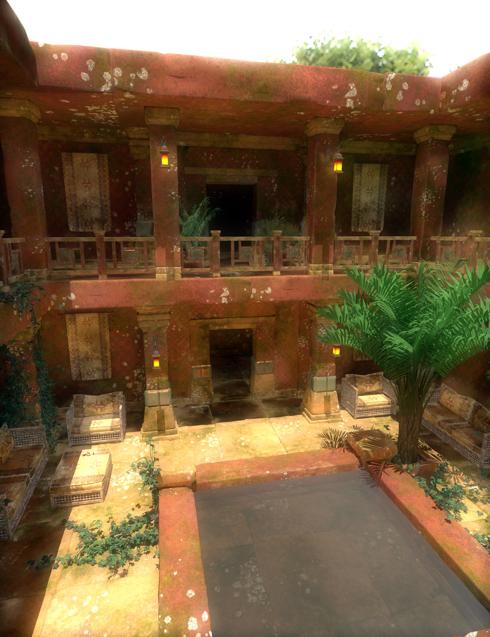 Tadel Riad by: Orestes Graphics, 3D Models by Daz 3D