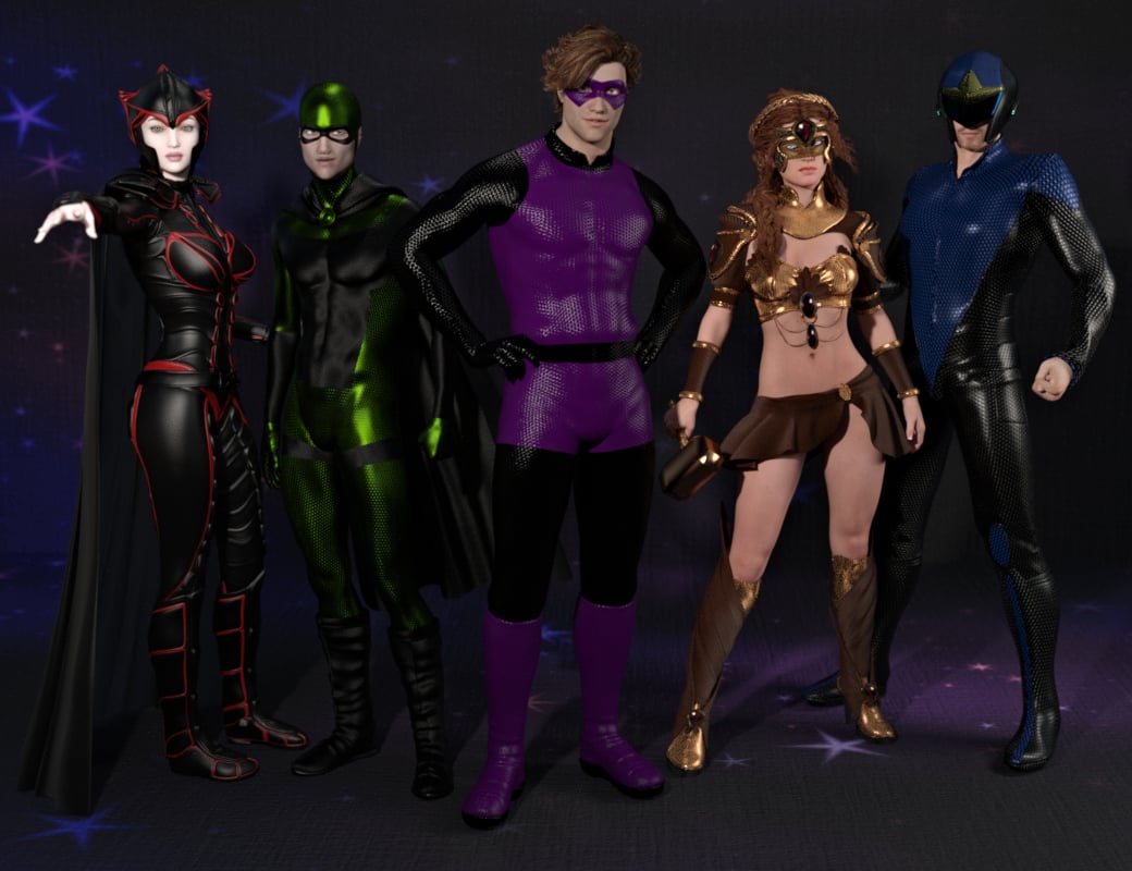 DG Iray Action Fabrics Shader Daz 3D