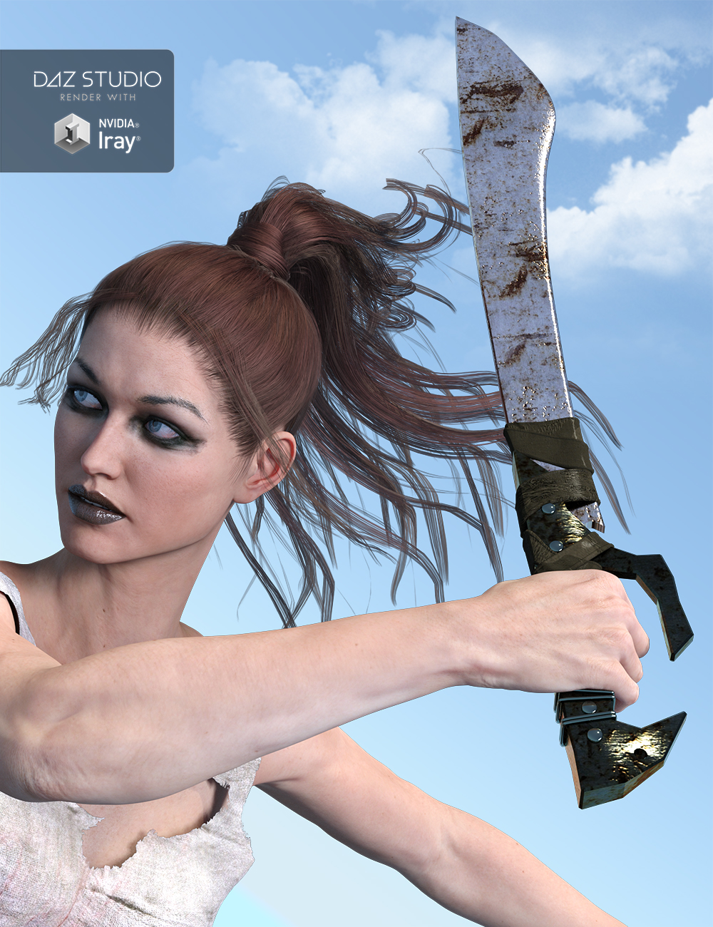 Mad Weapons by: Val3dart, 3D Models by Daz 3D