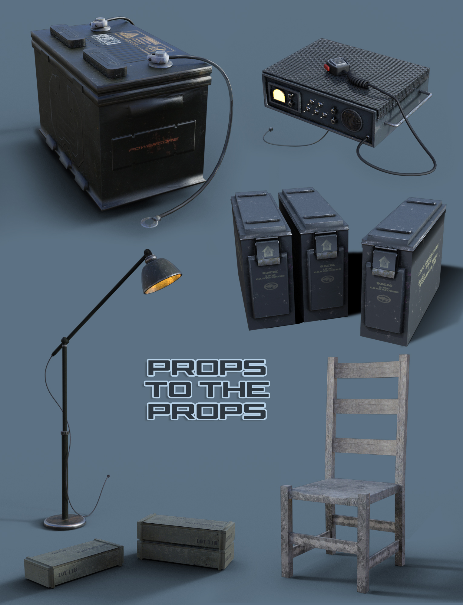 The Back Room by: The AntFarm, 3D Models by Daz 3D