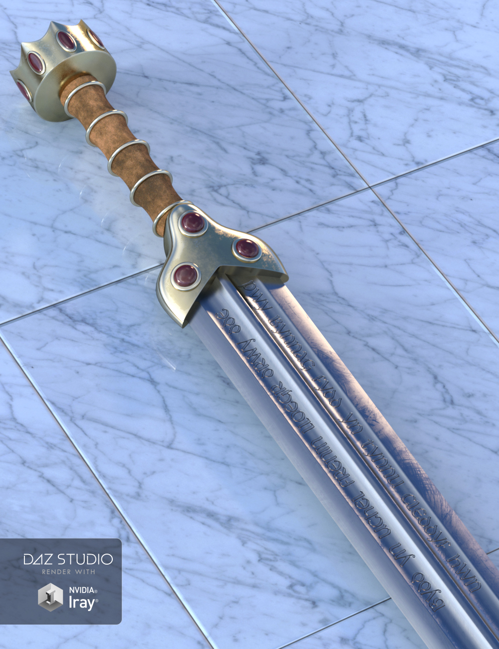 Legendary Blades by: Valandar, 3D Models by Daz 3D