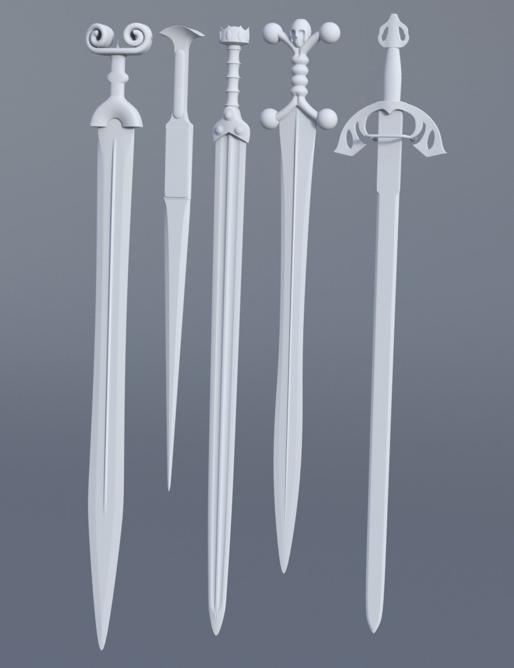 Legendary Blades Legendary Blades by: Valandar, 3D Models by Daz 3D