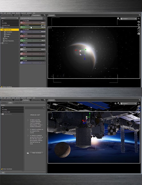 Daz Studio Iray Deep Space Video Tutorial by: Dreamlight, 3D Models by Daz 3D