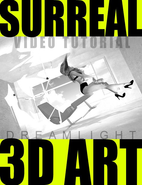 Surreal 3D Art Video Tutorial by: Dreamlight, 3D Models by Daz 3D