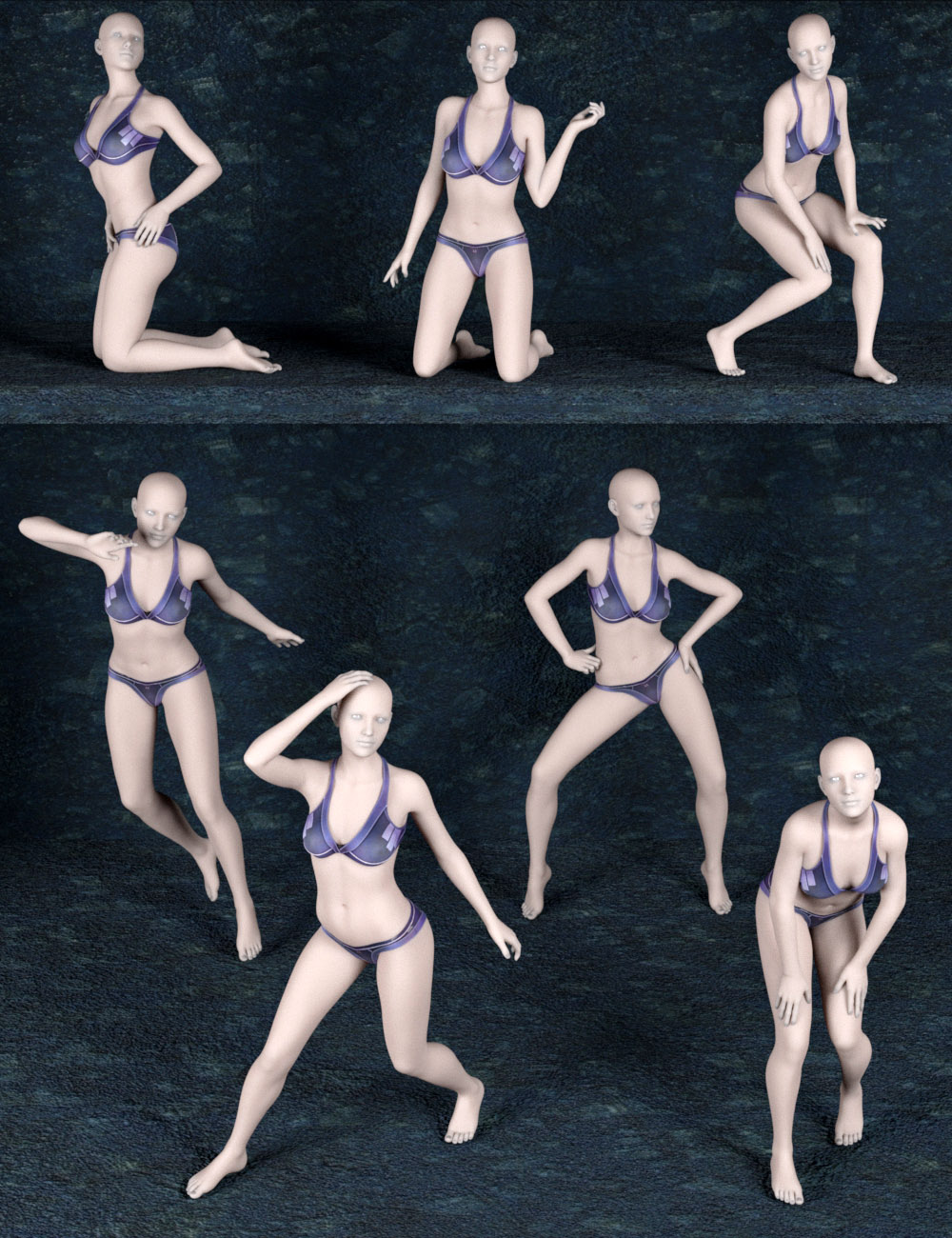 Diva Poses and Expressions for Genesis 3 Female(s) by: Tako Yakida, 3D Models by Daz 3D