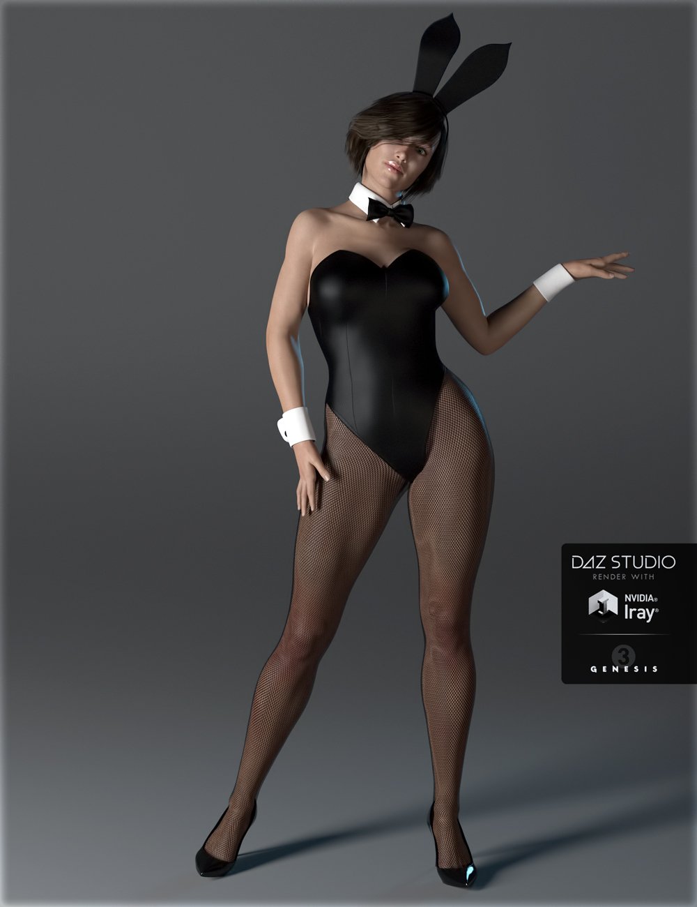 Bunny Girl Costume for Genesis 3 Female(s) Bunny Girl Costume for Genesis 3 Female(s) by: IH Kang, 3D Models by Daz 3D