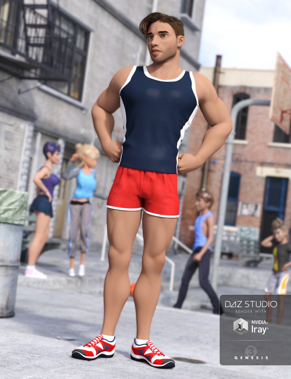 Run With It Outfit for Genesis 3 Male(s)