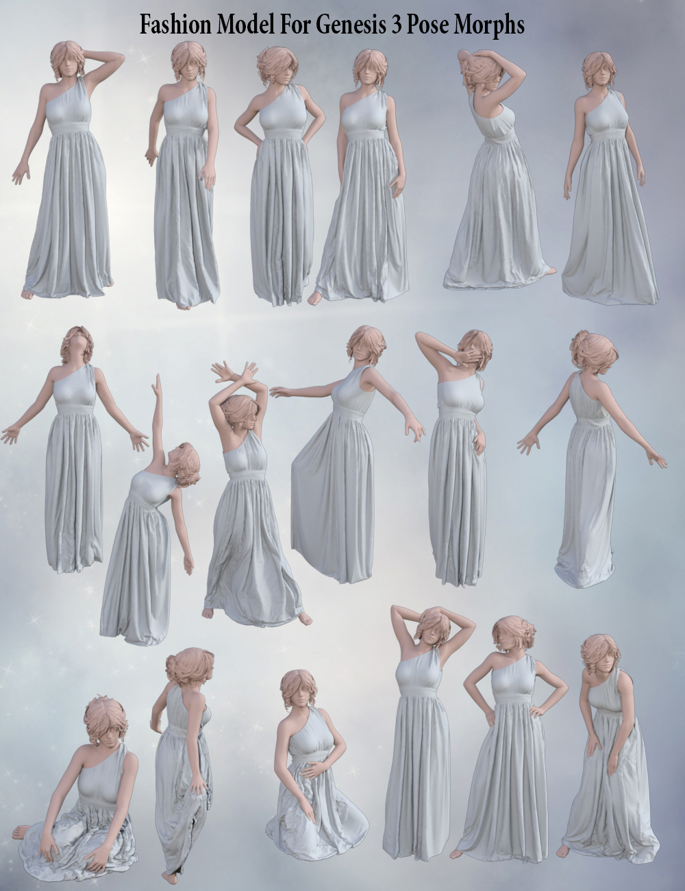 Pure Grace for Genesis 3 Female(s) by: PandyGirl, 3D Models by Daz 3D
