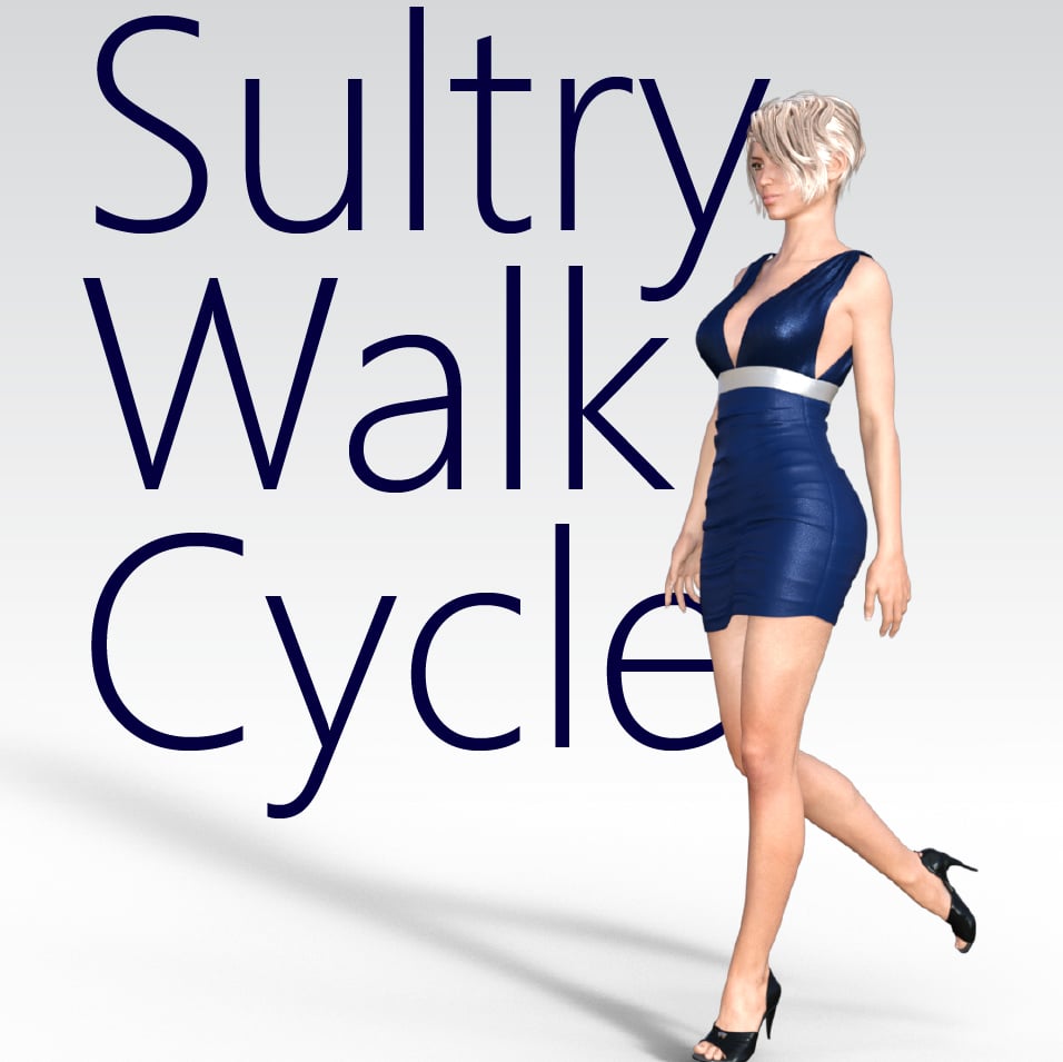 Sultry Walk Tutorial Content by: , 3D Models by Daz 3D