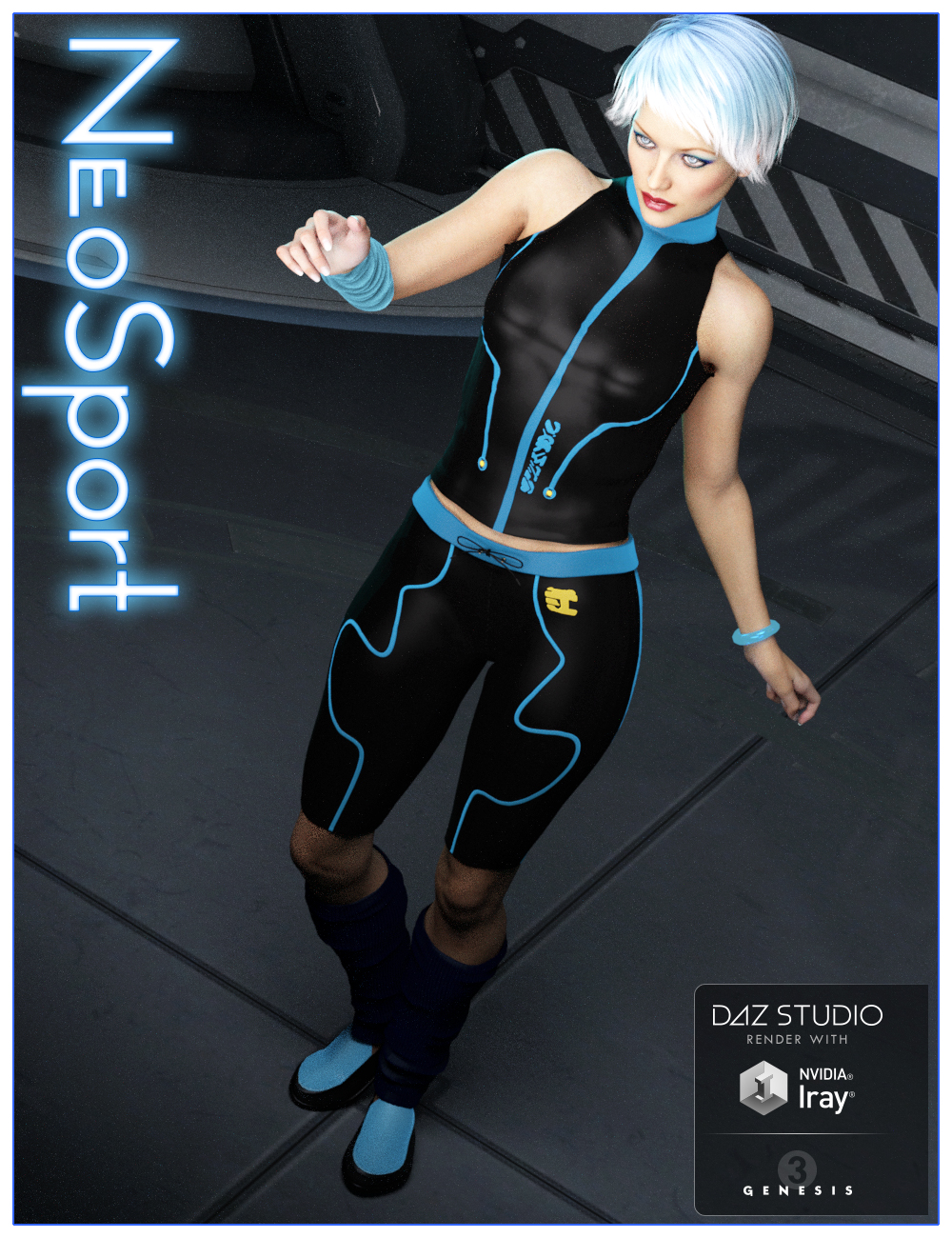 NeoSport for Genesis 3 Female(s) by: Nathy Design, 3D Models by Daz 3D