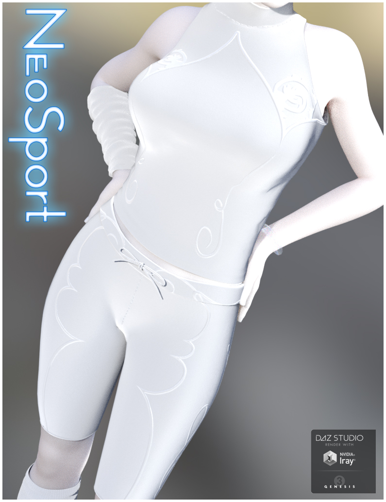 NeoSport for Genesis 3 Female(s) NeoSport for Genesis 3 Female(s) by: Nathy Design, 3D Models by Daz 3D