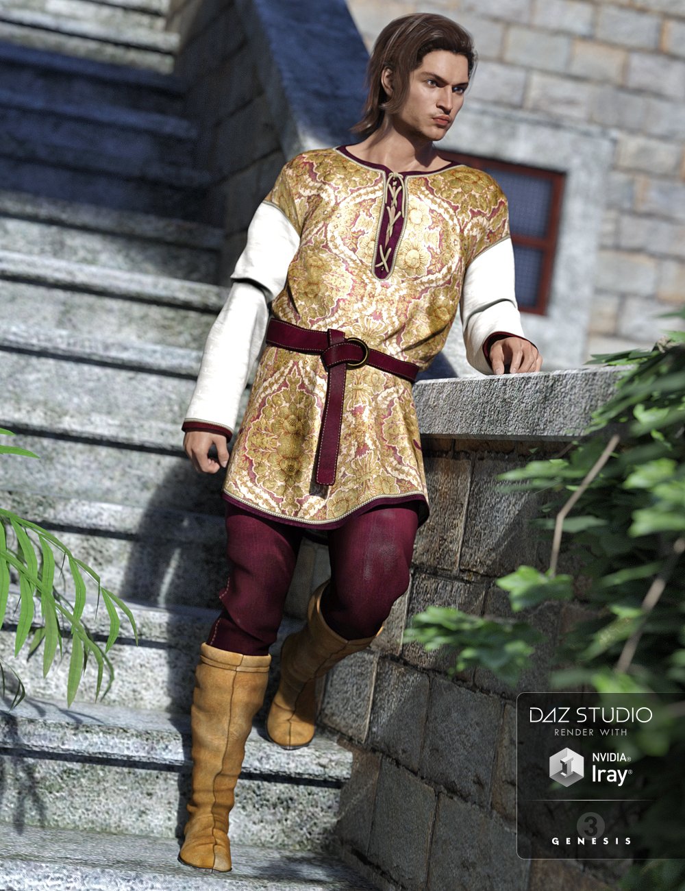 Renaissance Peasant Renaissance Peasant by: Sarsa, 3D Models by Daz 3D