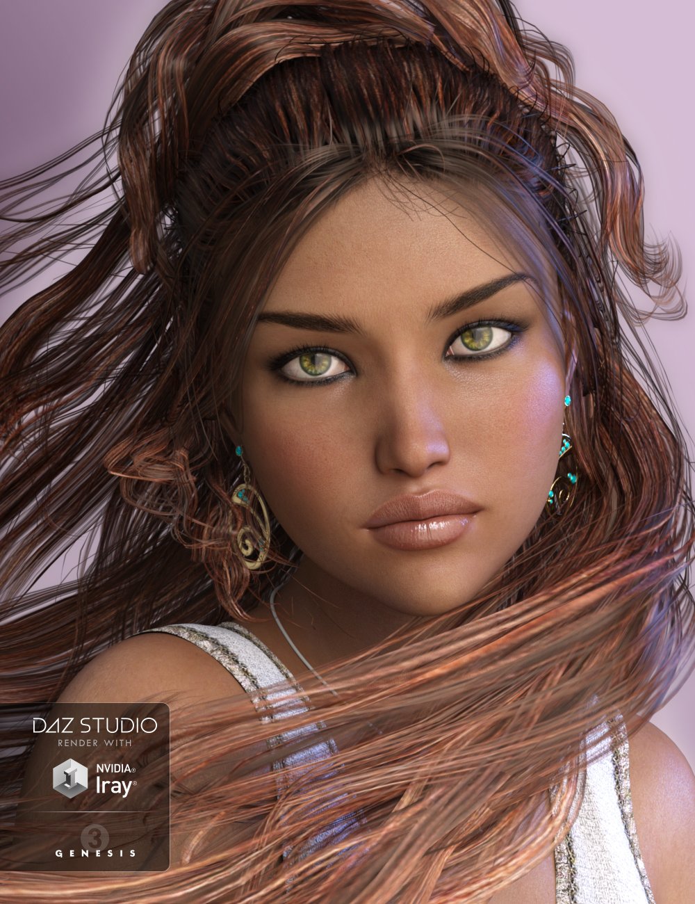 Brigitte for Genesis 3 Female by: Valery3D, 3D Models by Daz 3D
