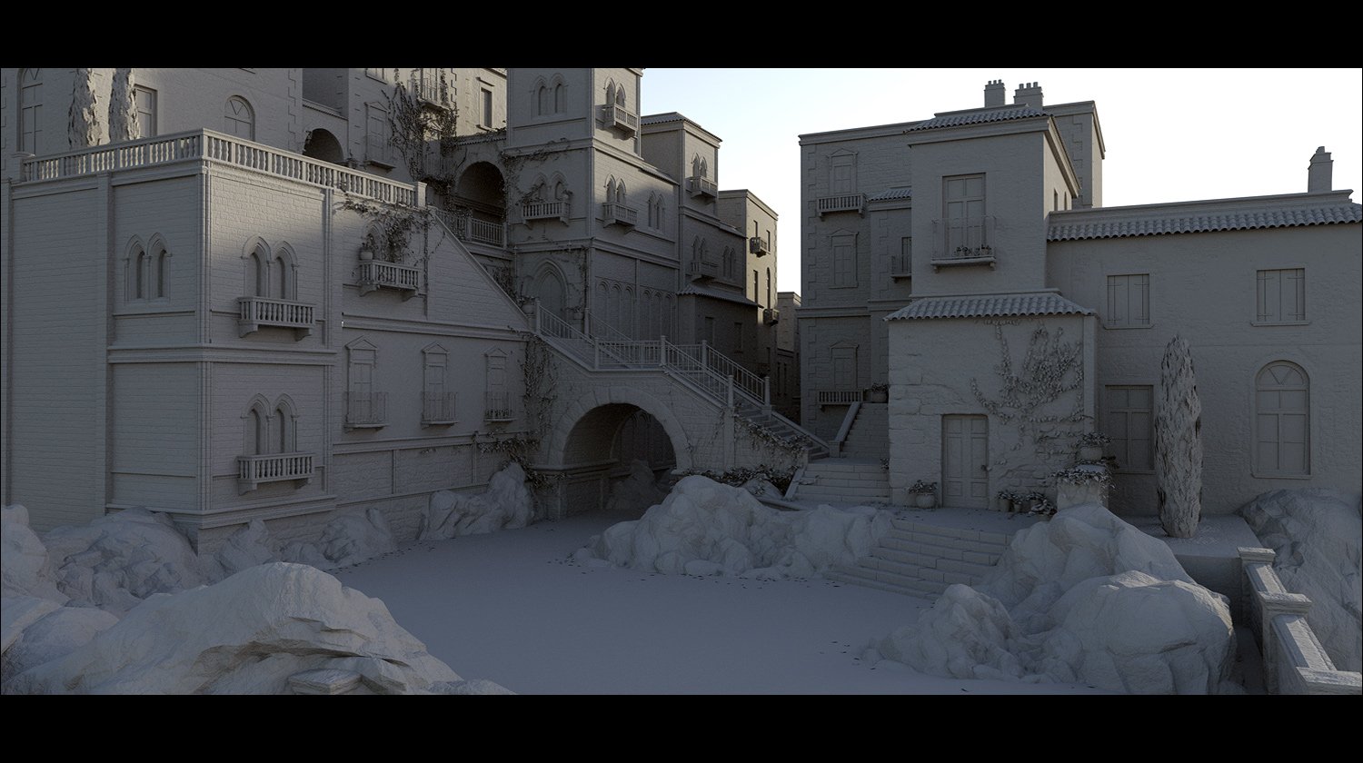 The Streets of Tuscany The Streets of Tuscany by: Stonemason, 3D Models by Daz 3D