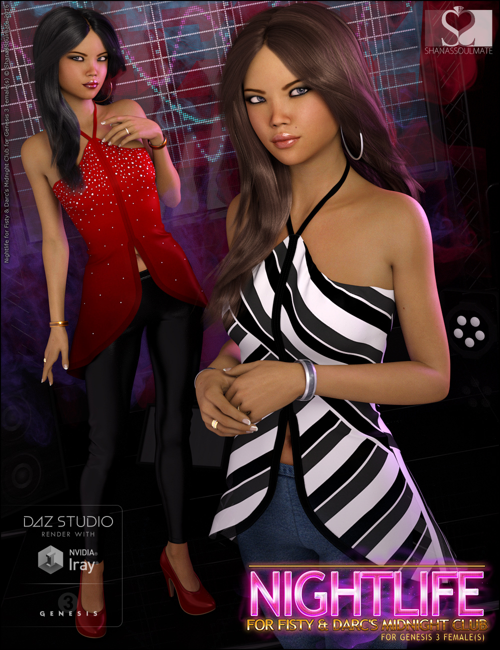 Midnight Club Nightlife Textures by: ShanasSoulmate, 3D Models by Daz 3D