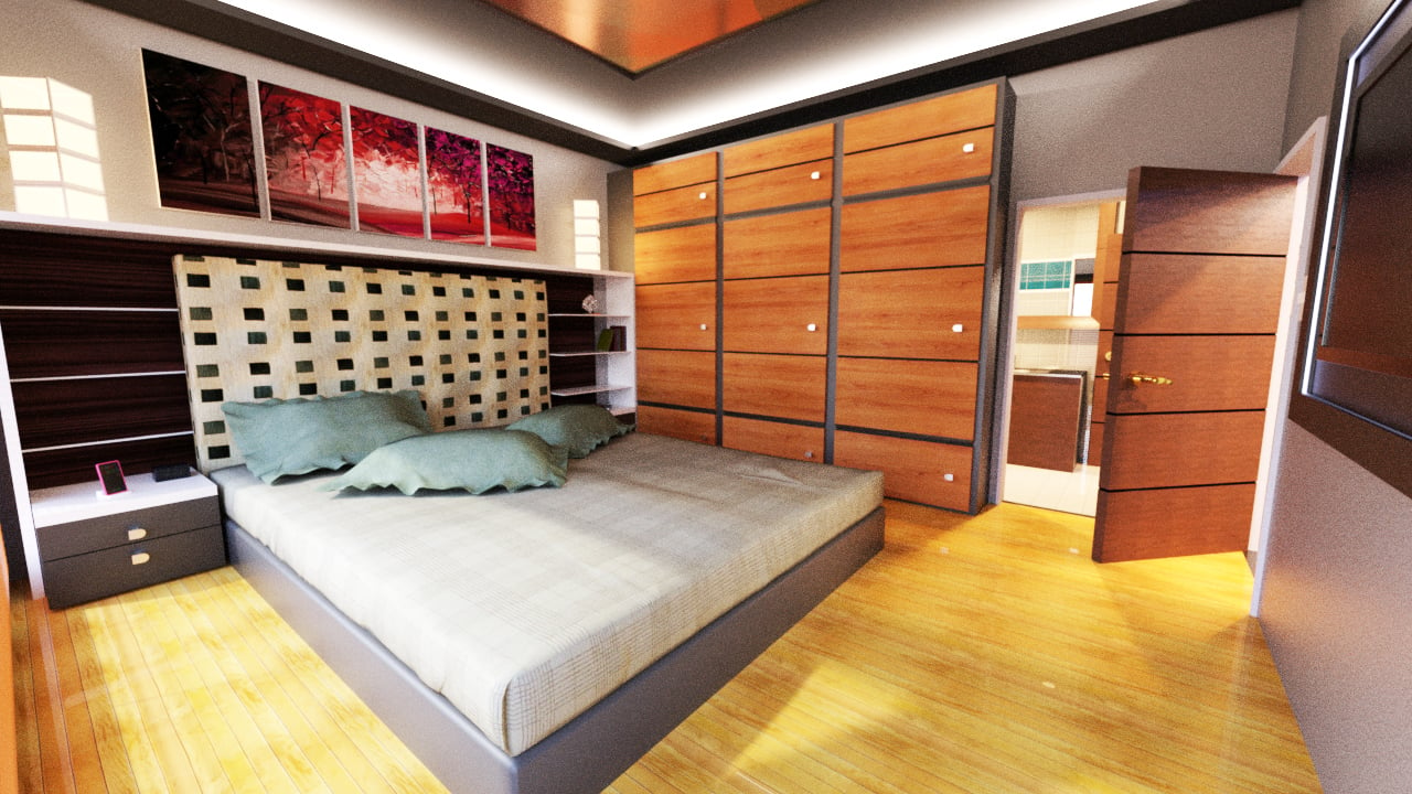 Bedroom Area Set 1 by: Tesla3dCorp, 3D Models by Daz 3D