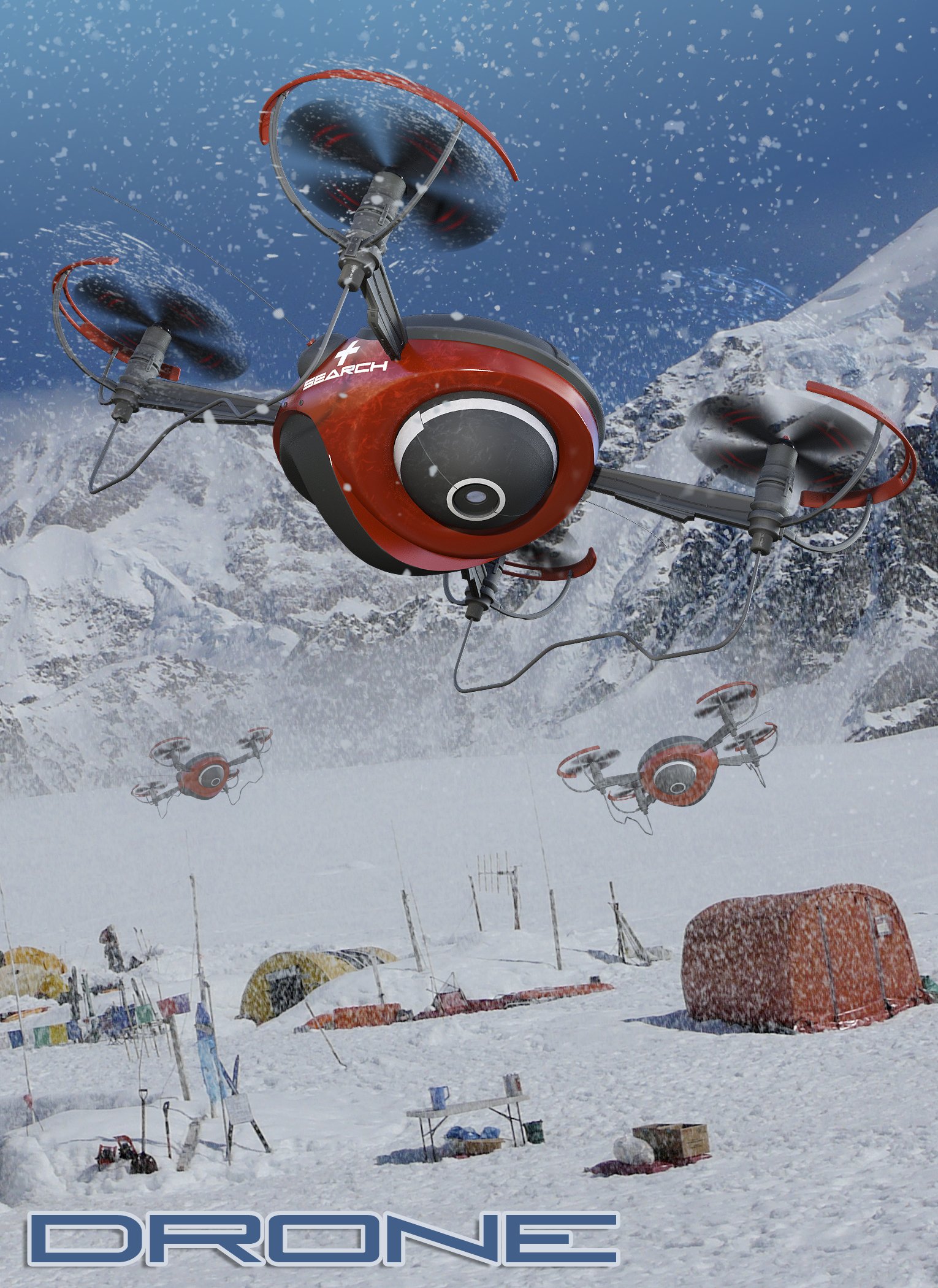 Drone by: The AntFarm, 3D Models by Daz 3D