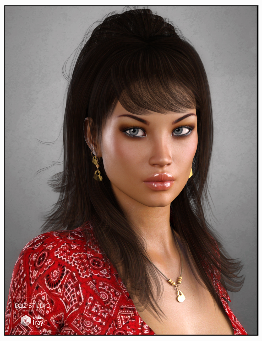 Juliet Hair for Genesis 3 Female(s), Genesis 2 Female(s) and Victoria 4 by: SWAM, 3D Models by Daz 3D