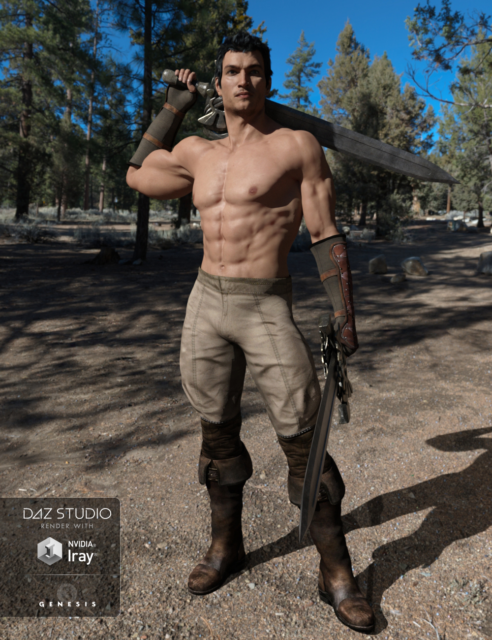 Gianni 7 - Next Phantasia Poses by: Muscleman, 3D Models by Daz 3D