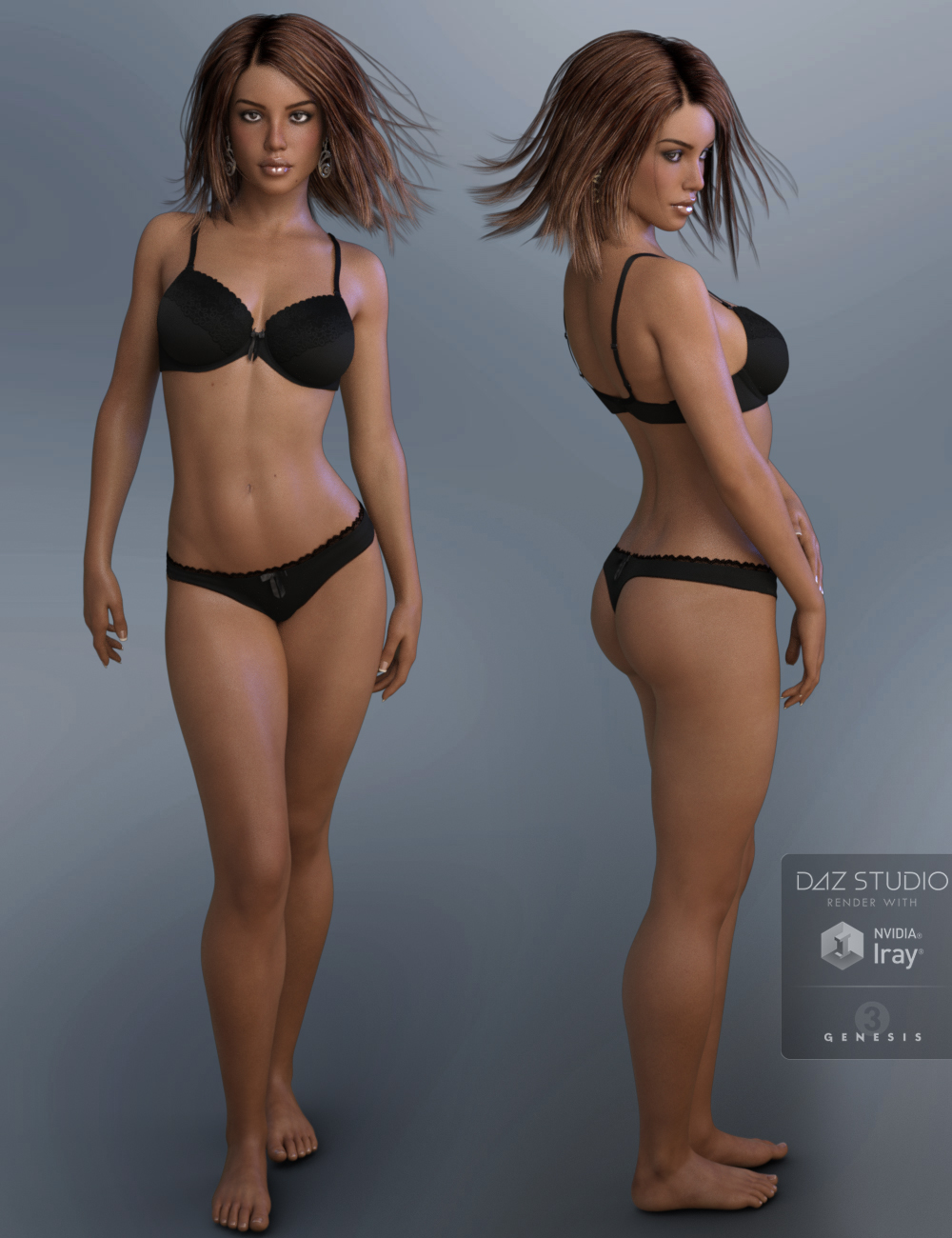 P3D Adele by: P3Design, 3D Models by Daz 3D