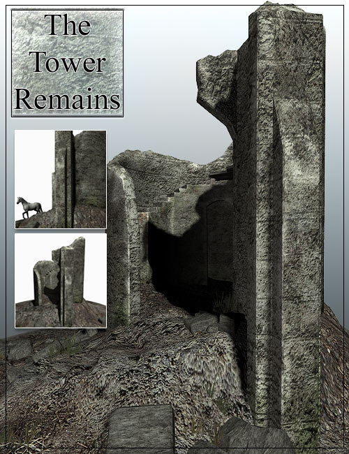 The Tower Remains by: , 3D Models by Daz 3D