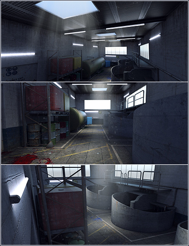 Factory Warehouse Factory Warehouse by: ForbiddenWhispersSedor, 3D Models by Daz 3D