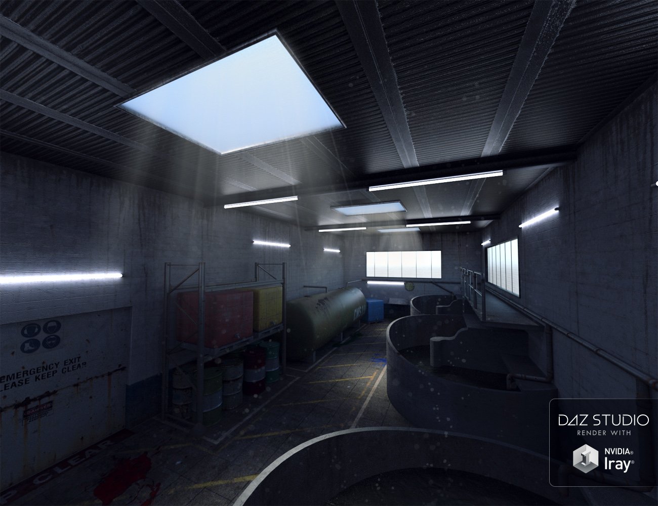 Factory Warehouse Factory Warehouse by: ForbiddenWhispersSedor, 3D Models by Daz 3D