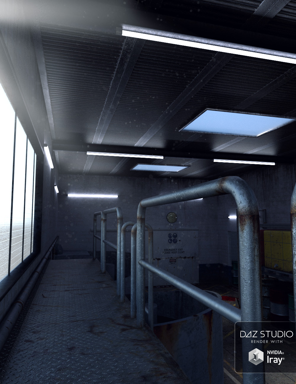 Factory Warehouse Factory Warehouse by: ForbiddenWhispersSedor, 3D Models by Daz 3D