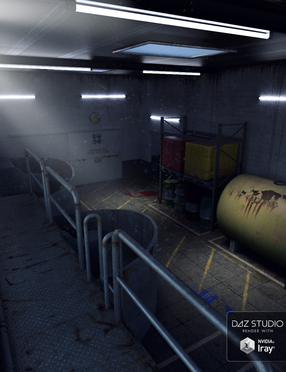 Factory Warehouse by: ForbiddenWhispersSedor, 3D Models by Daz 3D