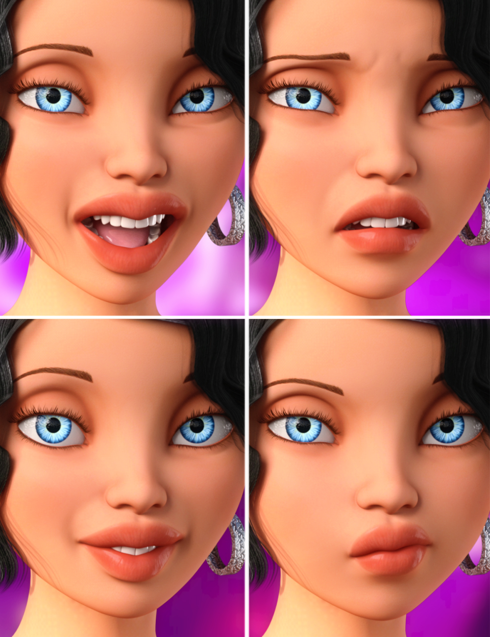 Girl 7 Expressive Girl 7 Expressive by: Neikdian, 3D Models by Daz 3D
