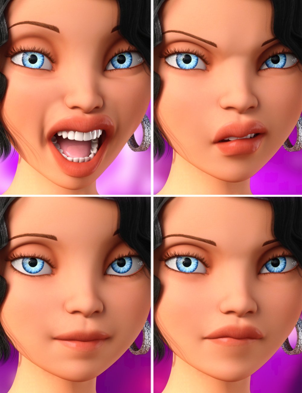 Girl 7 Expressive Girl 7 Expressive by: Neikdian, 3D Models by Daz 3D