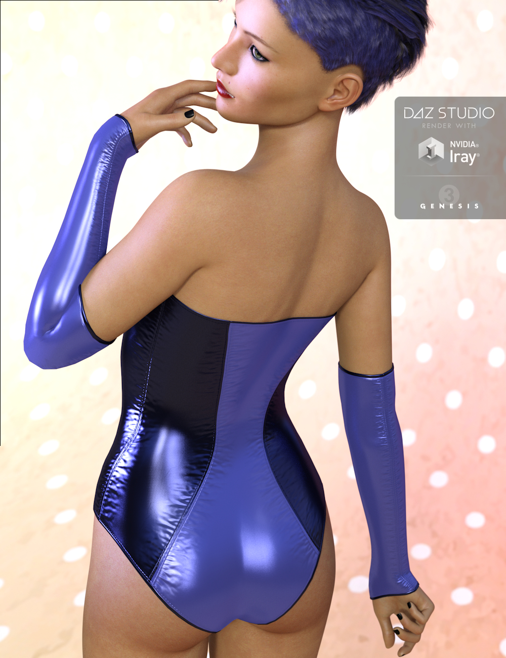 Wicked Viper Outfit for Genesis 3 Female(s) by: Xena, 3D Models by Daz 3D