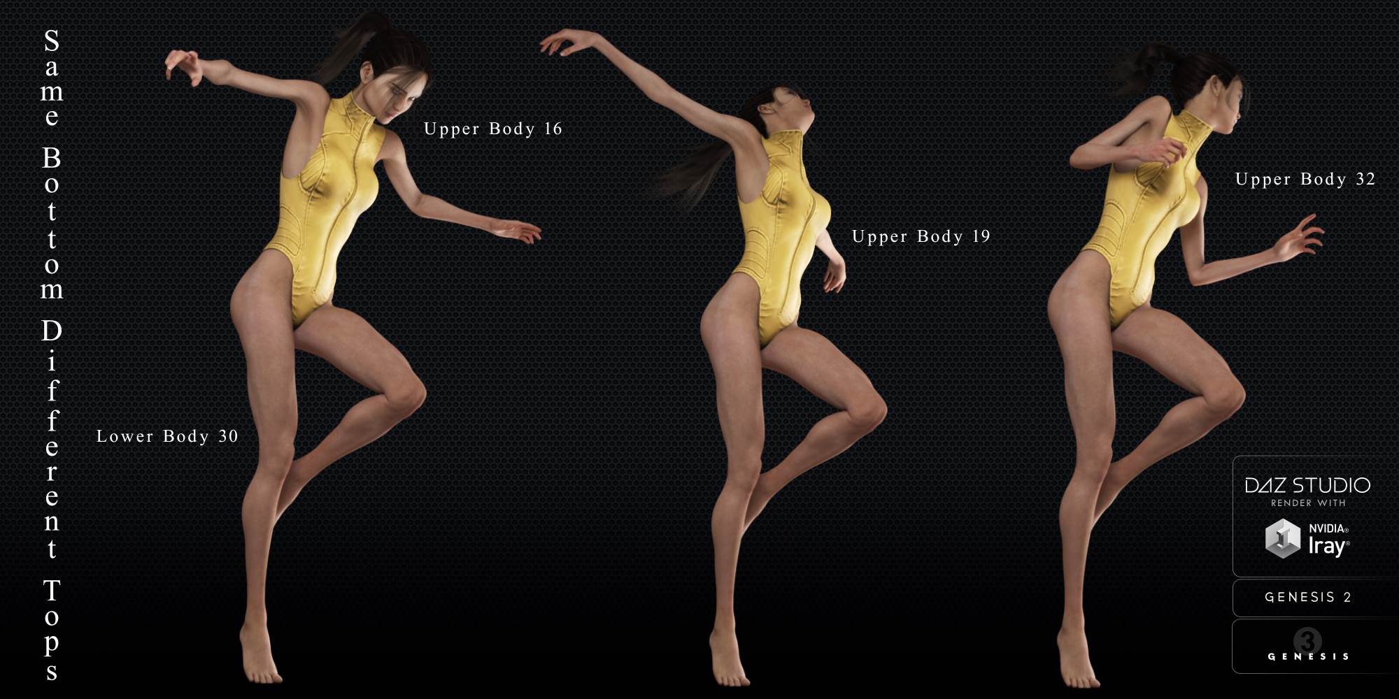 ACTIVE - Escape Poses by: Neikdian, 3D Models by Daz 3D
