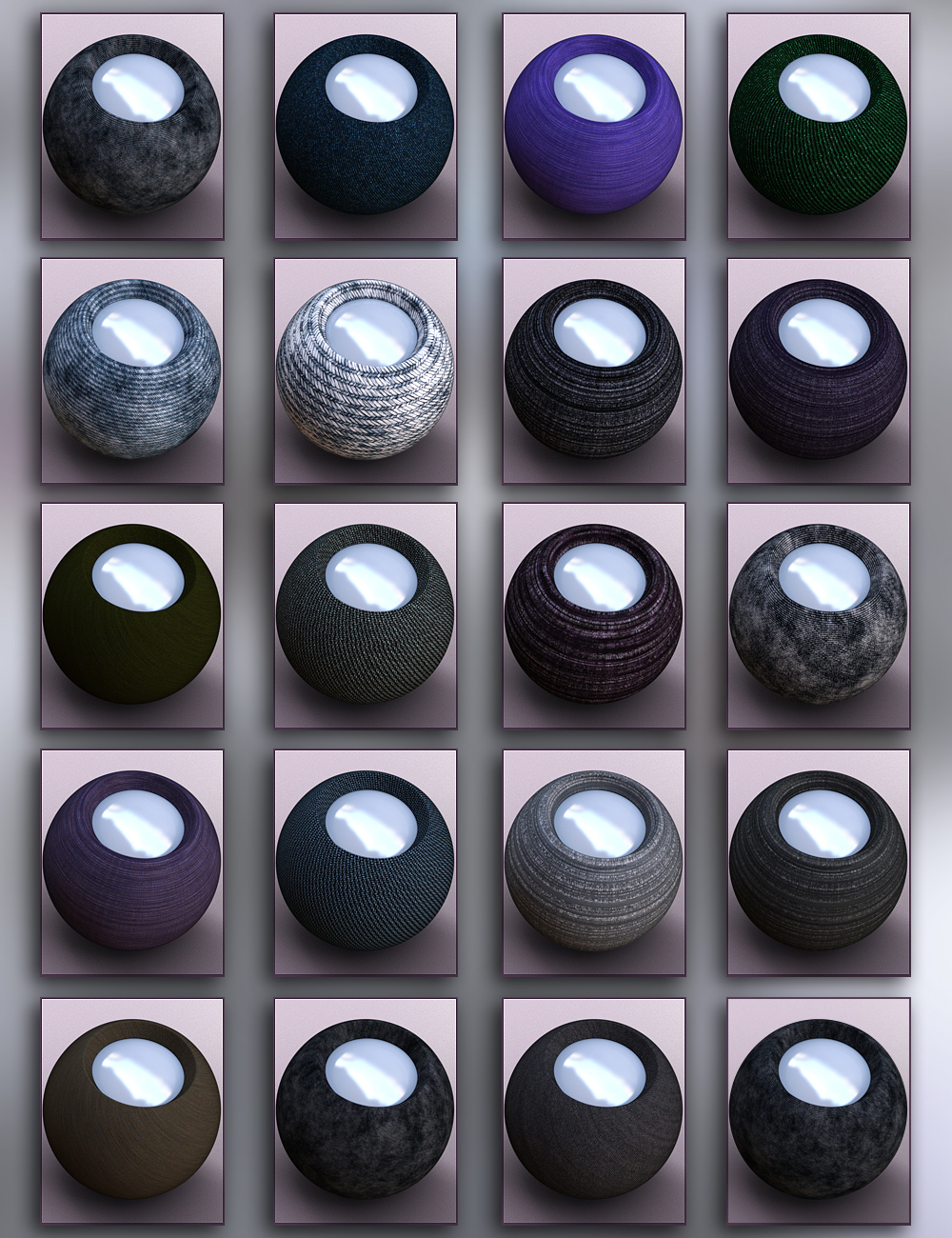 Everyday Fabric Shaders Iray by: JGreenlees, 3D Models by Daz 3D